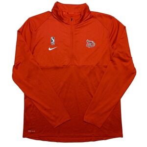 NIKE Erie BayHawks NBA G-League Pullover Jacket New Orleans Pelicans Red Large L